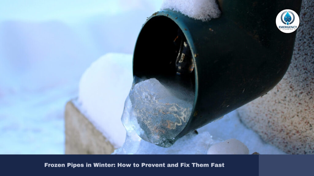 Frozen Pipes in Winter How to Prevent and Fix Them Fast